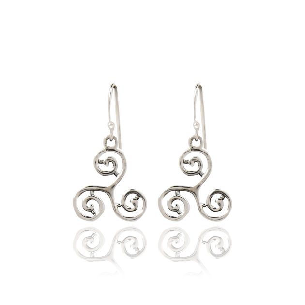 Celtic Triskele Earrings