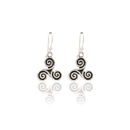 Celtic Triskele Earrings