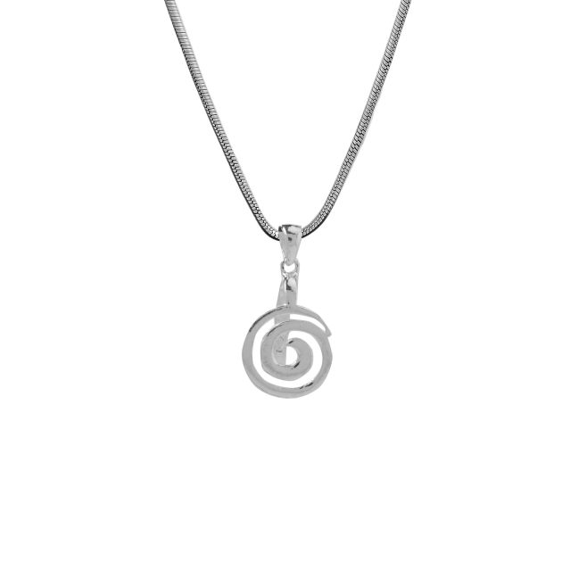 Spiral Pendant Finding Small