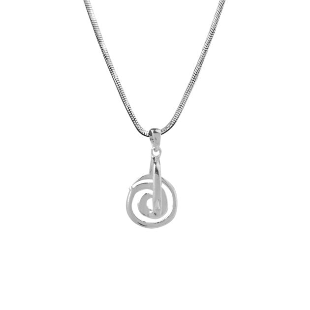 Spiral Pendant Finding Small