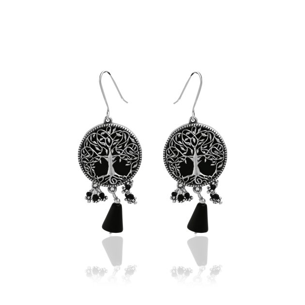 Tree Of Life Dangling Earrings