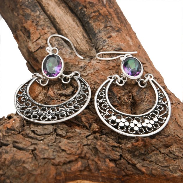 Dangling Filigree Earrings