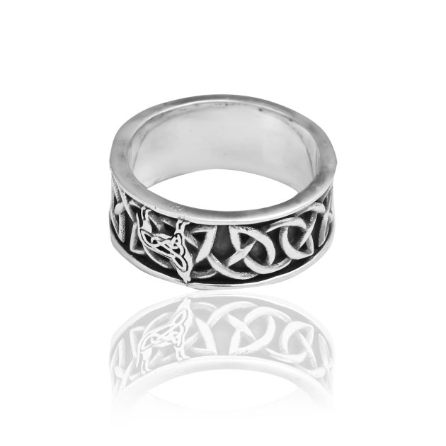 Celtic Wolf Ring