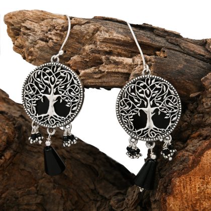 Tree Of Life Dangling Earrings