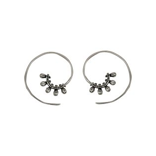 Indonesian Spiral Earrings