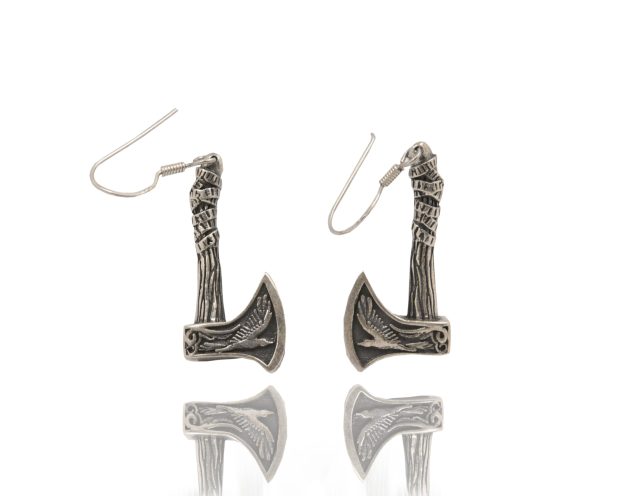 Celtic Axe Earrings