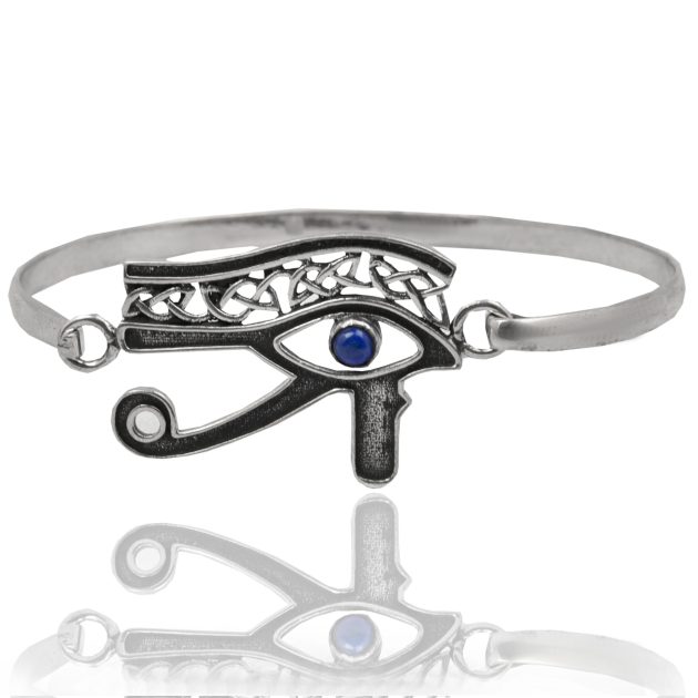 Eye Of Horus Oval Bangle