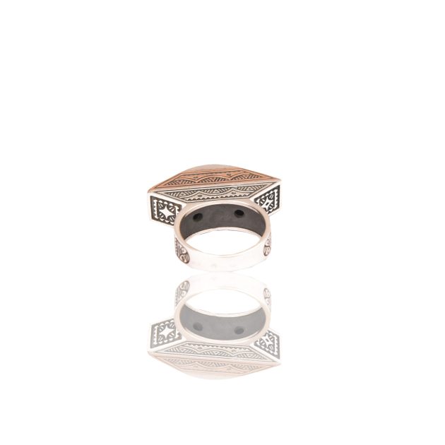 Dual Tone Tuareg Ring