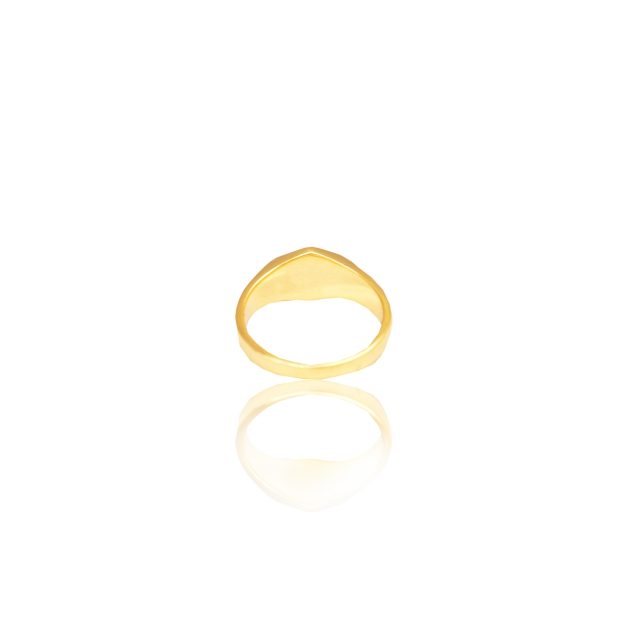 Gold Plated Signet Ring