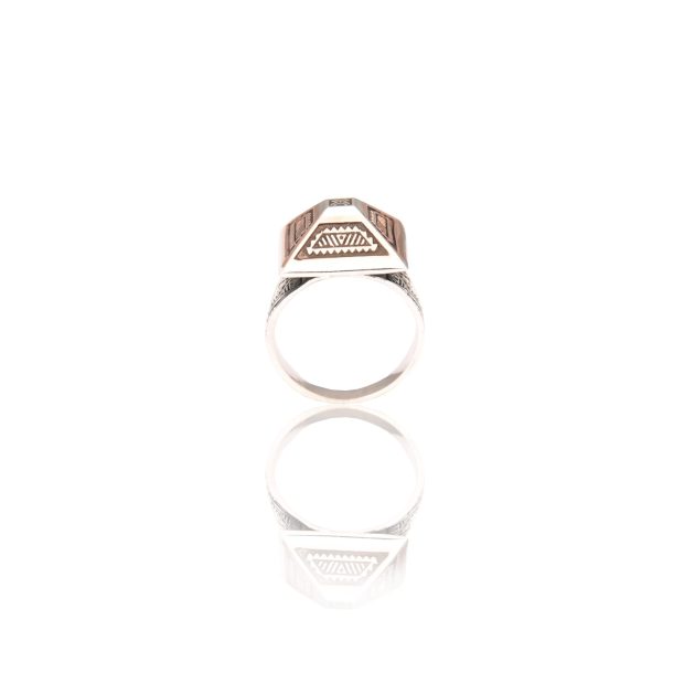 Dual Tone Tuareg Ring