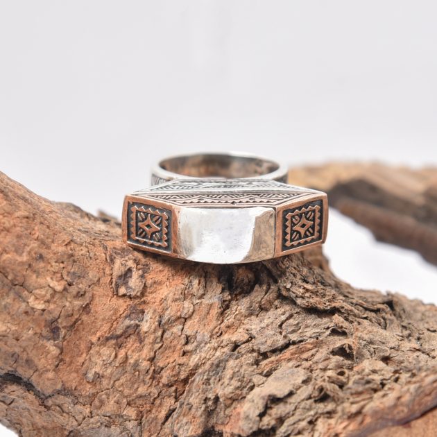 Dual Tone Tuareg Ring