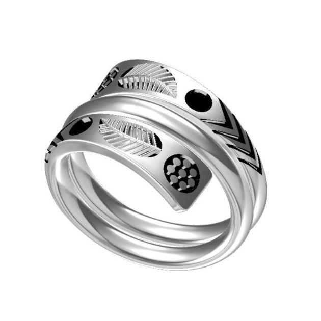 Tuareg Style Adjustable Ring