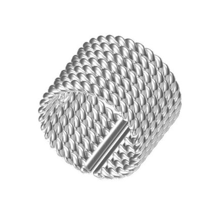 Designer Textured Ring Adjustable