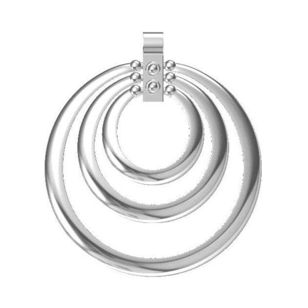 Plain Hoop Pendant