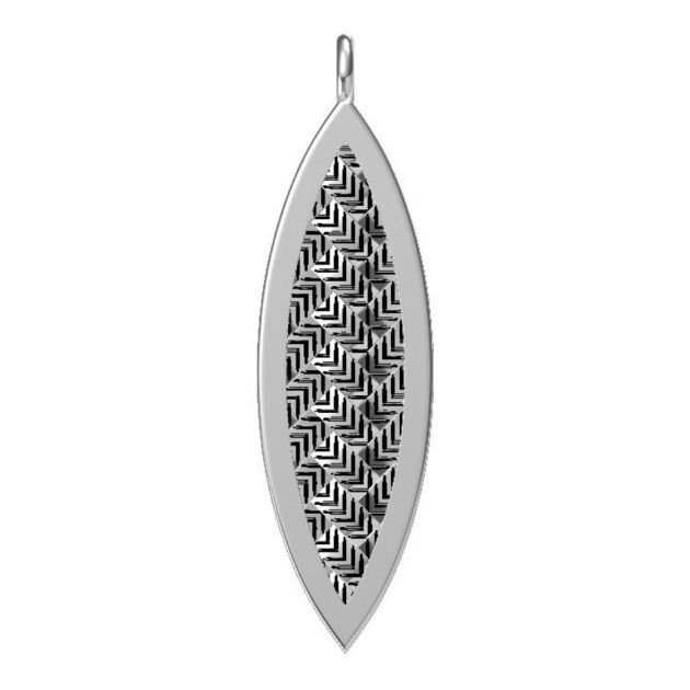 Woven Texture Pendant