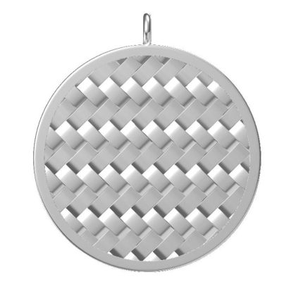 Woven Texture Pendant (60 mm)