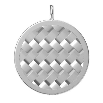 Woven Texture Pendant (41.5 mm)