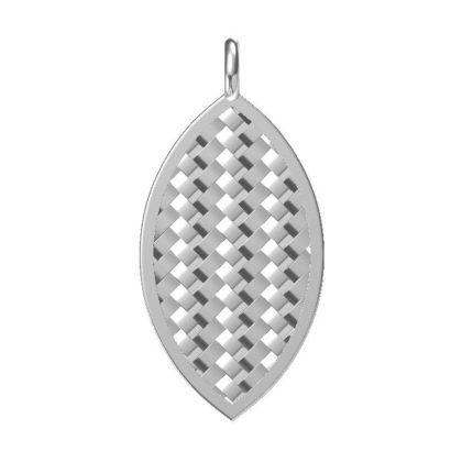 Woven Texture Pendant