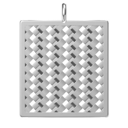 Woven Texture Pendant