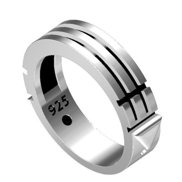 Designer Silver Band