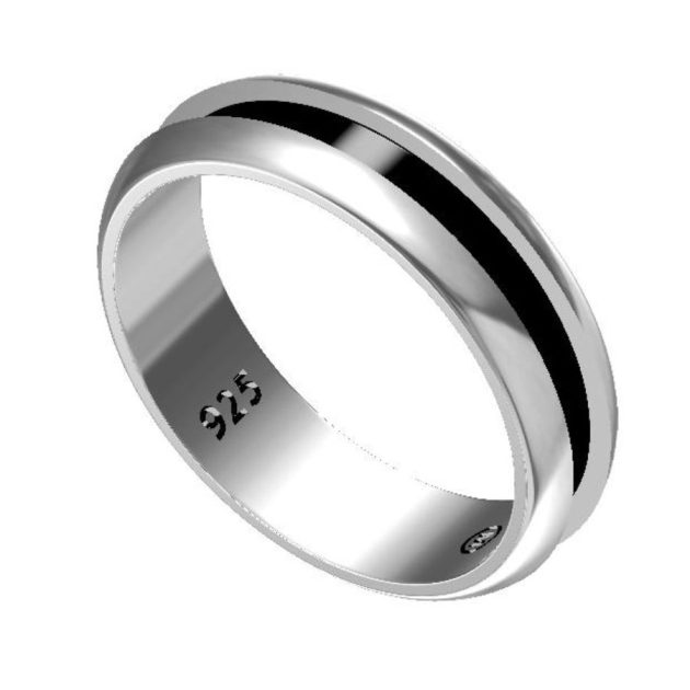 Plain Silver Band