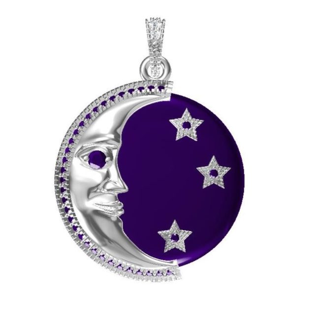 Moon & Stars Pendant