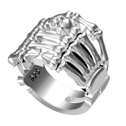 Skeleton Hand Ring