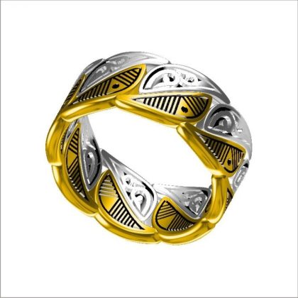 Tuareg Style Stackable Band