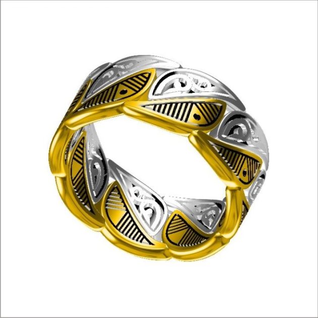 Tuareg Style Stackable Band