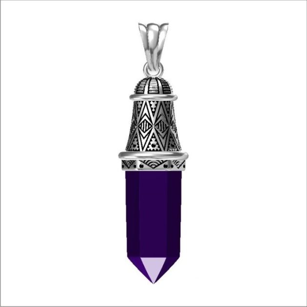 Tuareg Style Pencil Pendant