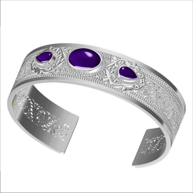 Filigree Cuff Bangle