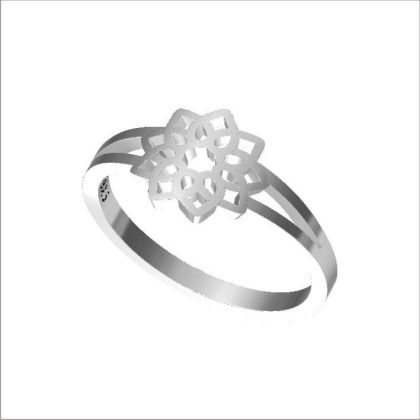 Baha'i Flower Ring