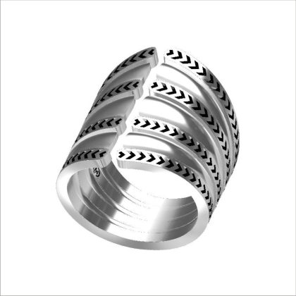 Designer Adjustable Ring