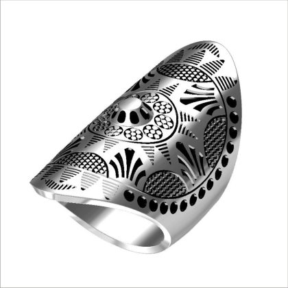 Designer Tuareg Style Ring