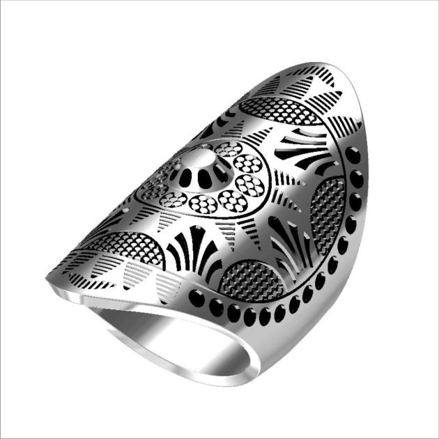 Designer Tuareg Style Ring