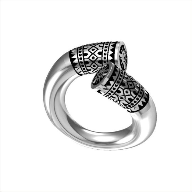 Designer Tuareg Style Ring