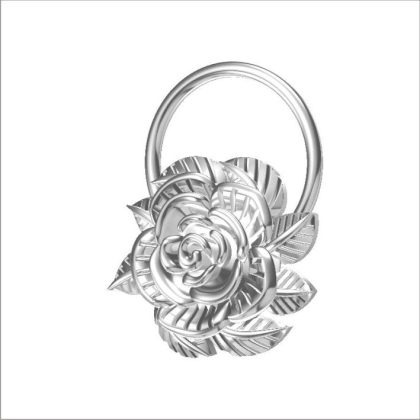 Rose Nose Pin