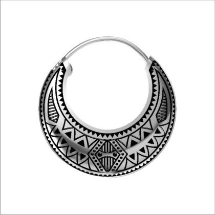 Tuareg Style Ear Hoops