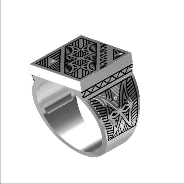 Designer Tuareg Style Ring