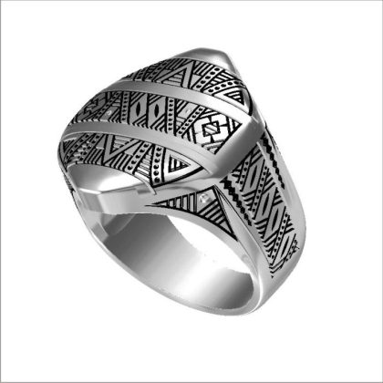 Designer Tuareg Style Ring