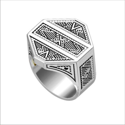 Designer Tuareg Style Ring